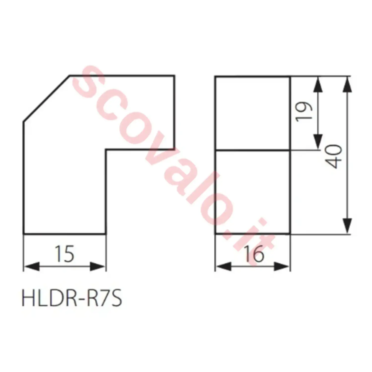 immagine portalampada r7s lampade alogene faretto r7s