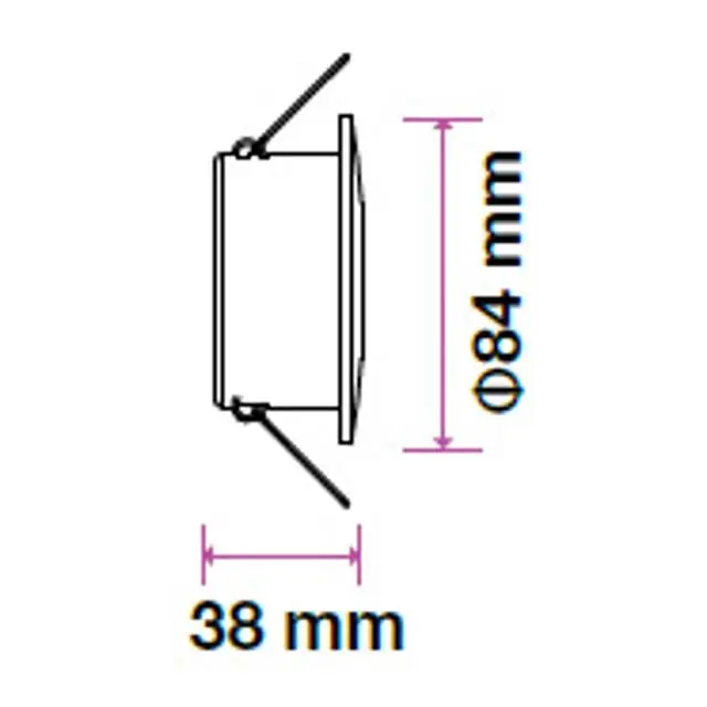 immagine portalampada spot incasso impermeabile quadrato IP54 interno fisso CE bianco 220-240 volt tec 607445
