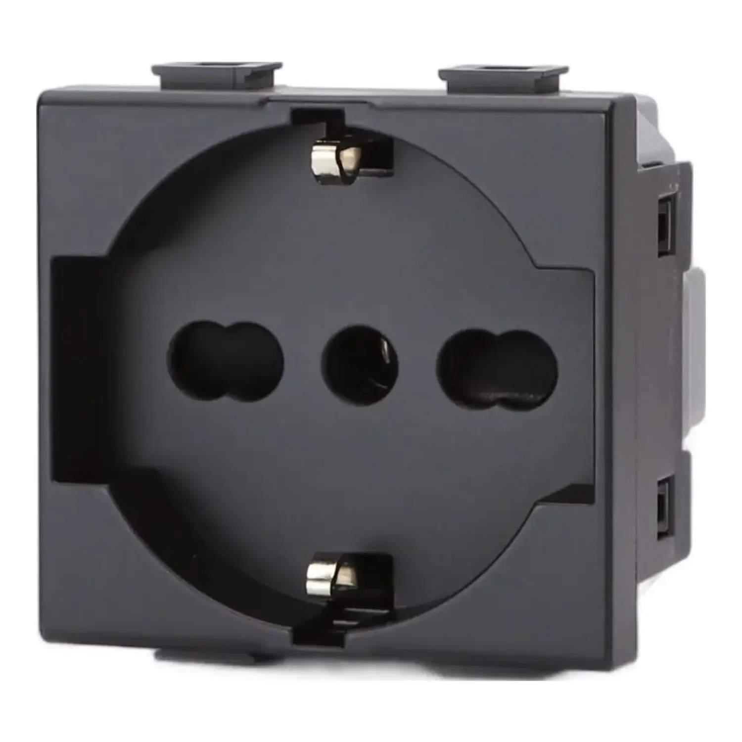 immagine del prodotto compatibile matix presa schuko 10-16a nero