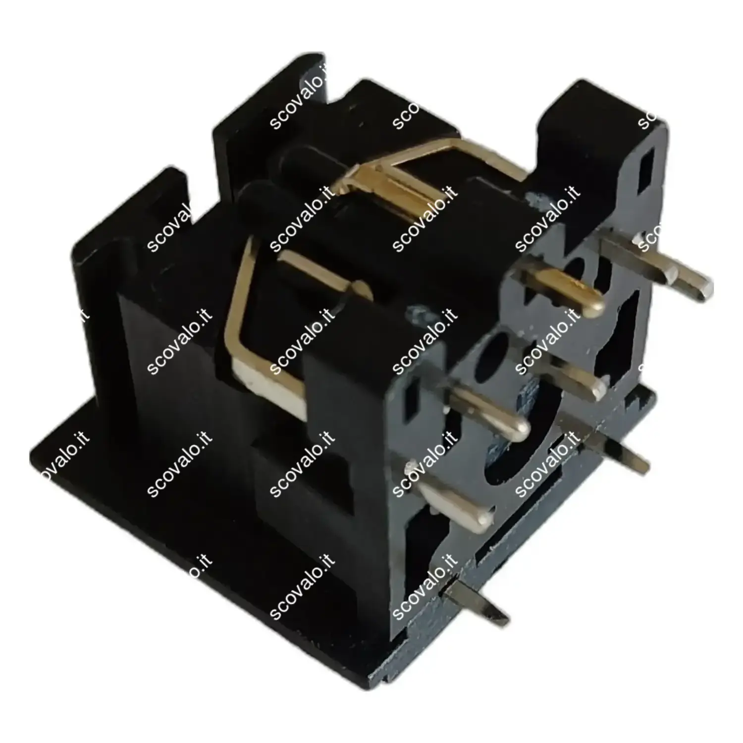 immagine presa din 6 pin connessioni print 90 gradi da pcb