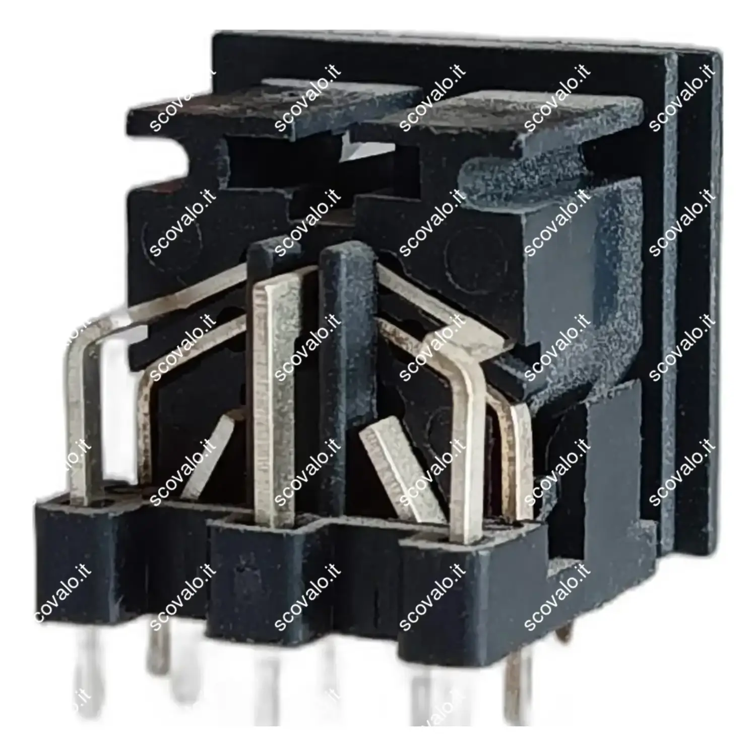 immagine presa din 8 pin connessioni print 90 gradi da pcb connettore