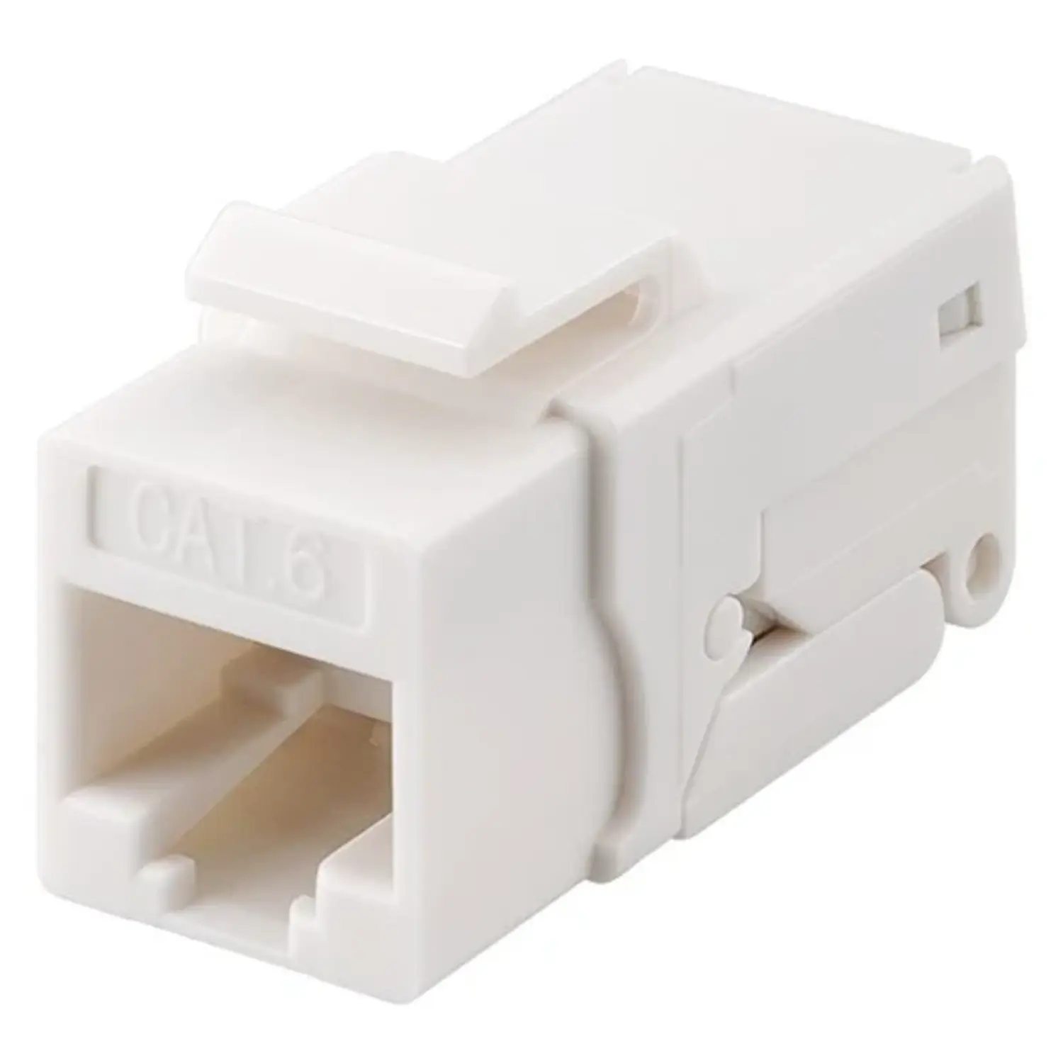 immagine modulo keystone presa di rete lan rj45 cat 6 utp 250 mhz