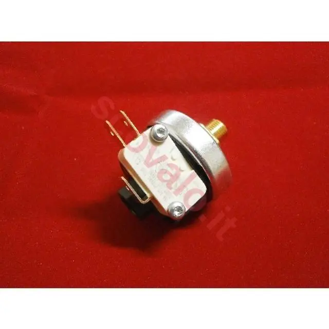immagine pressostato ferro stiro 1,5-4 bar con micro interruttore nero CE 220-240 volt 1 pezzo var q013