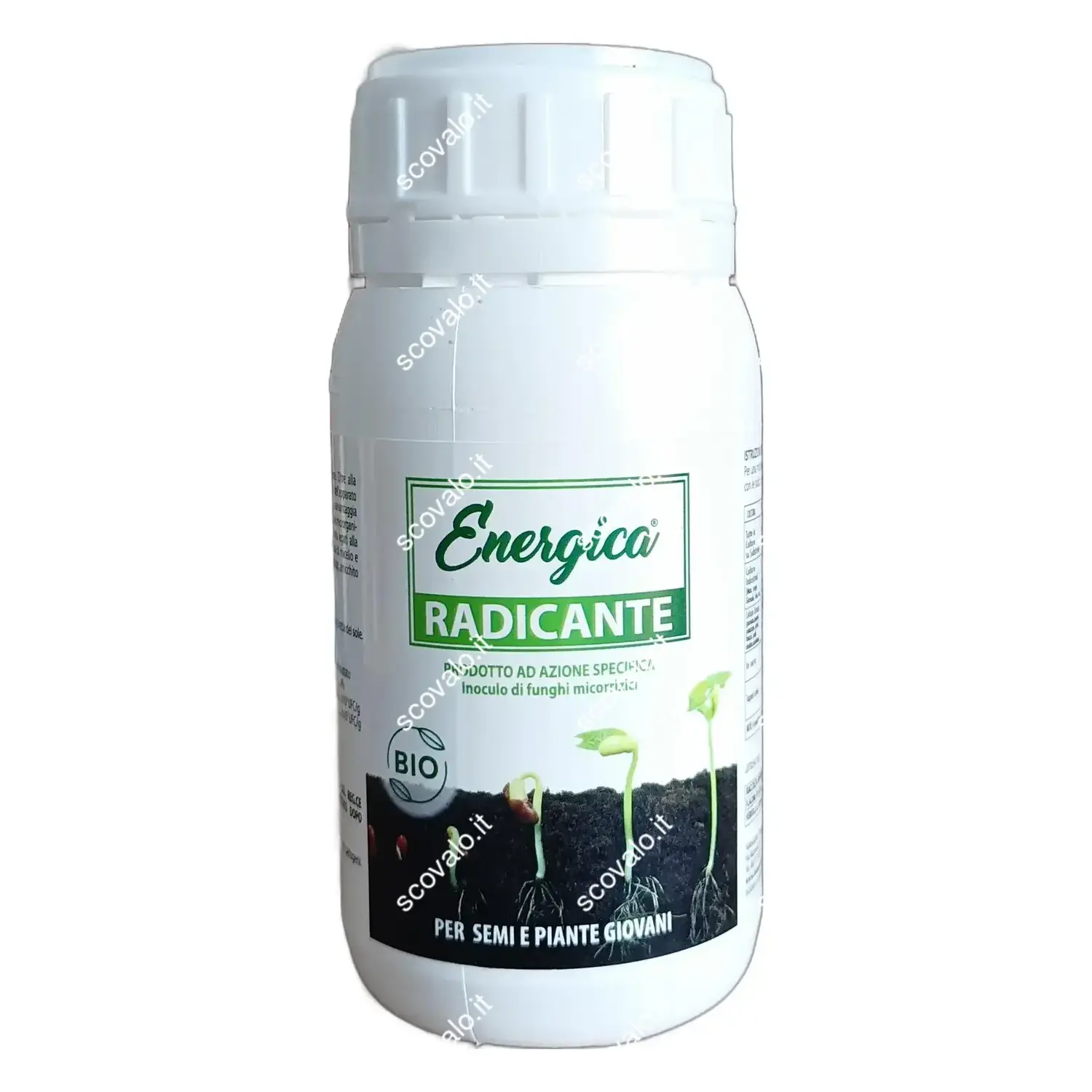 immagine del prodotto ormone radicante semi e talee favorisce lo sviluppo radici con micorrize 100gr