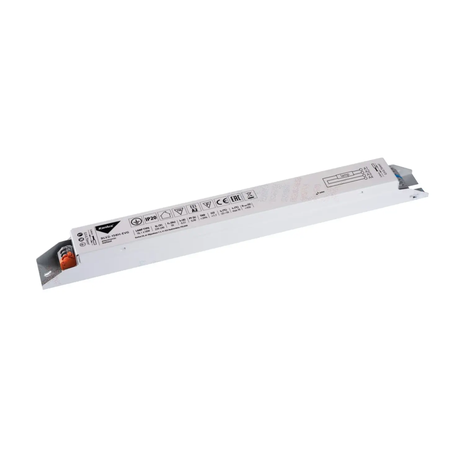 variante 1x58 watt