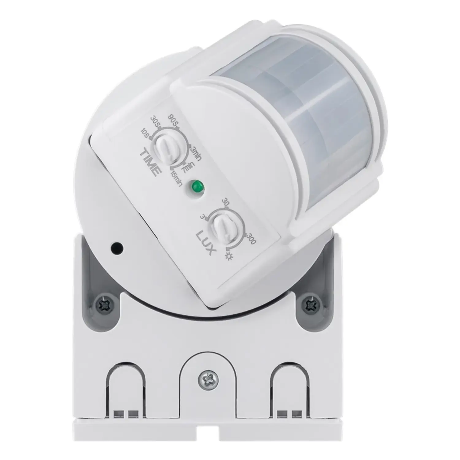 immagine Rilevatore Movimento Infrarossi Crepuscolare IP44 Bianco | 220-240V