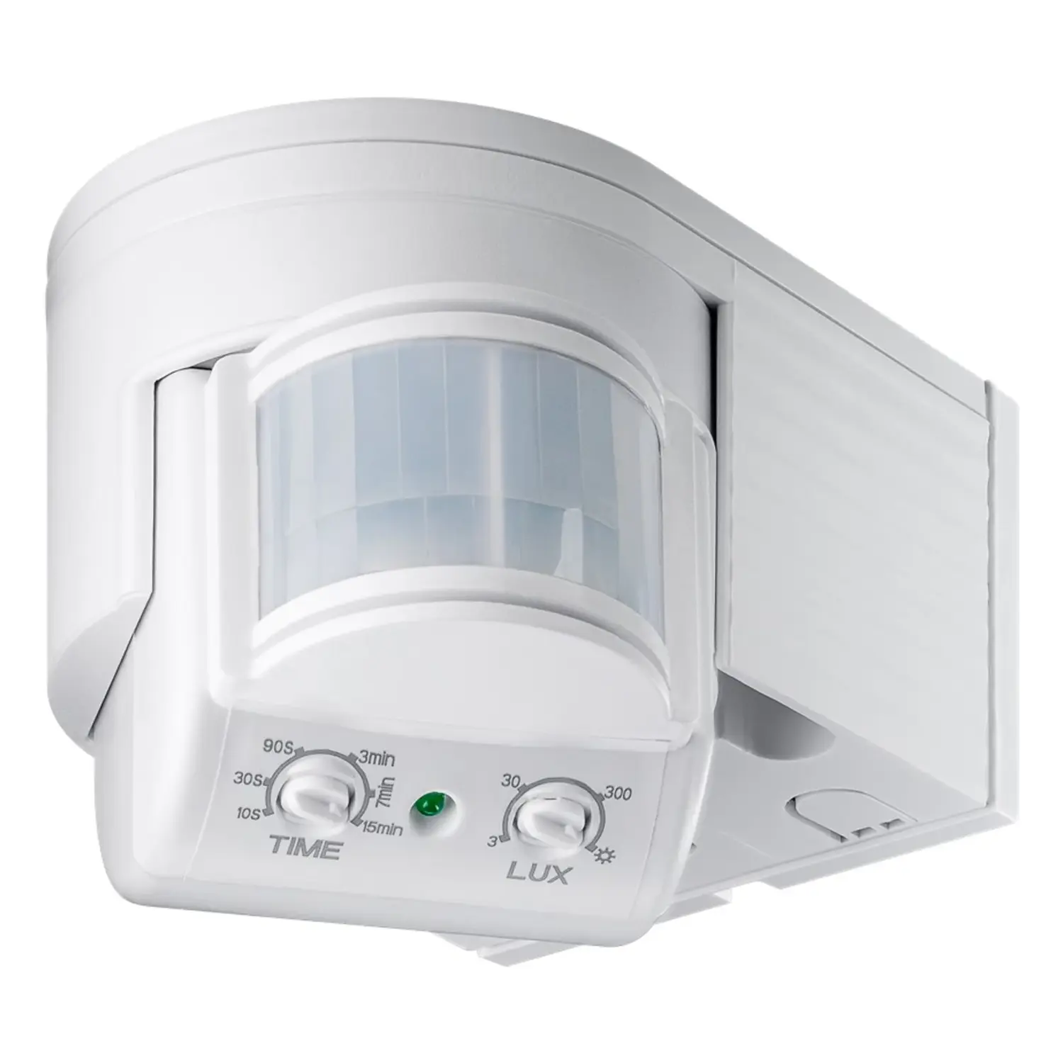 immagine Rilevatore Movimento Infrarossi Crepuscolare IP44 Bianco | 220-240V