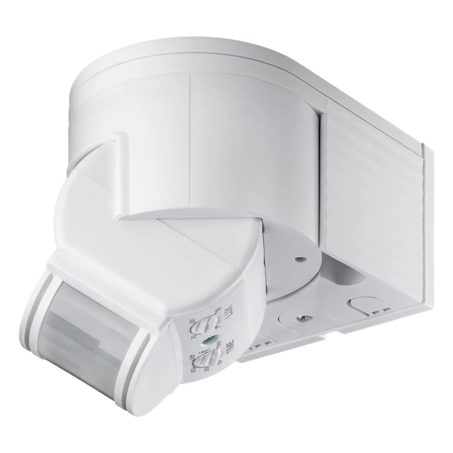 immagine Rilevatore Movimento Infrarossi Crepuscolare IP44 Bianco | 220-240V