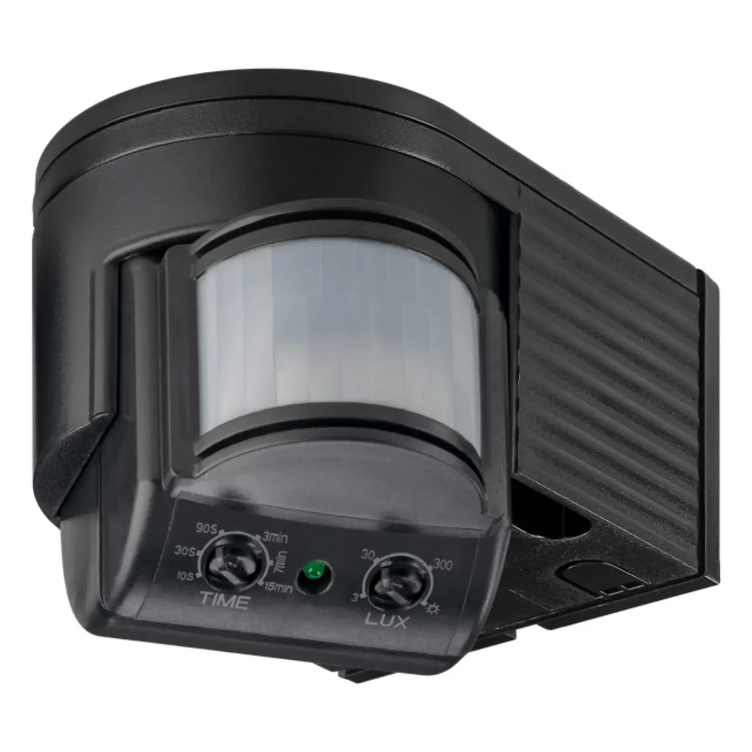 immagine Rilevatore Movimento PIR 180° Esterno IP44 Nero Sensore 12m 1200W