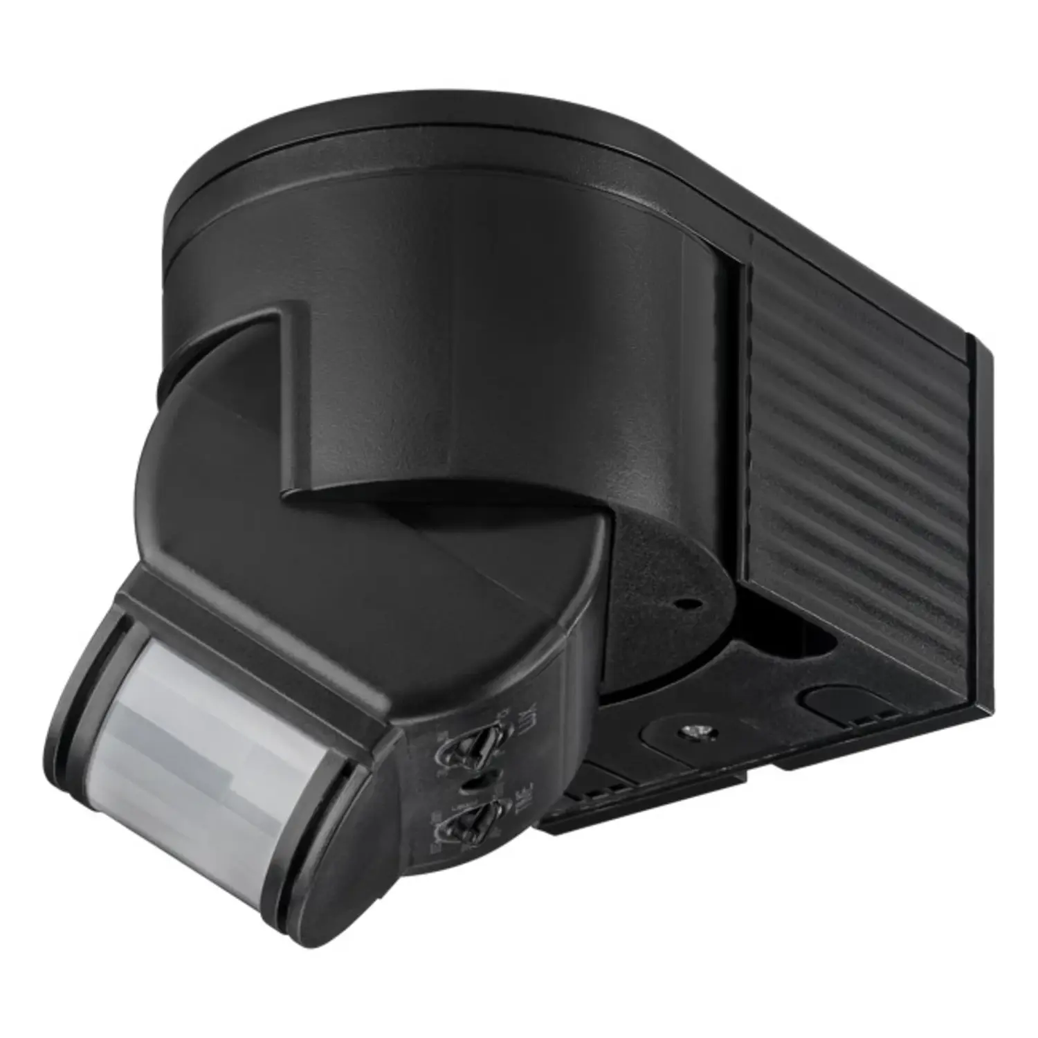immagine Rilevatore Movimento PIR 180° Esterno IP44 Nero Sensore 12m 1200W