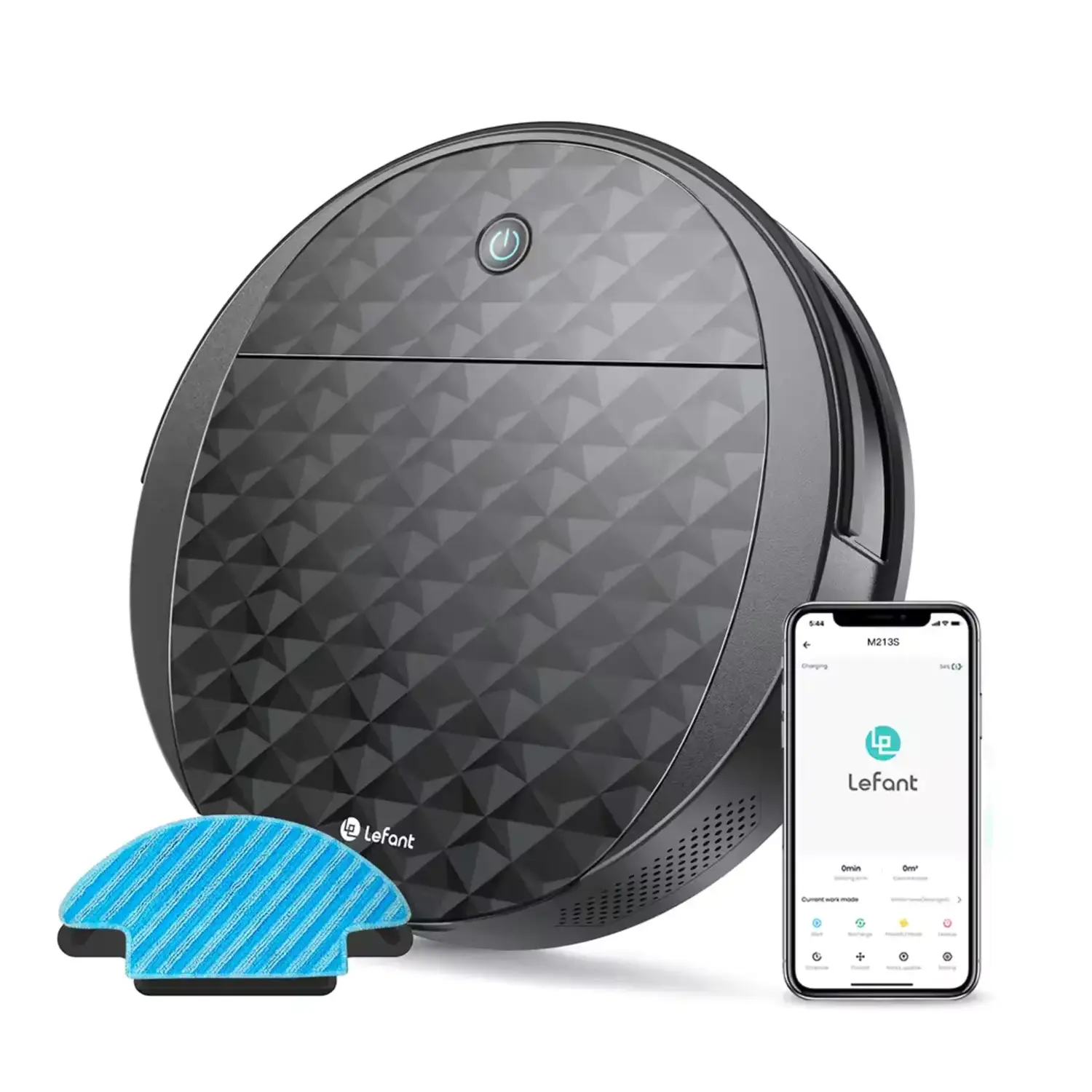 immagine robot aspirapolvere lavapavimenti 3200 Pa 150 Minuti alexa usato