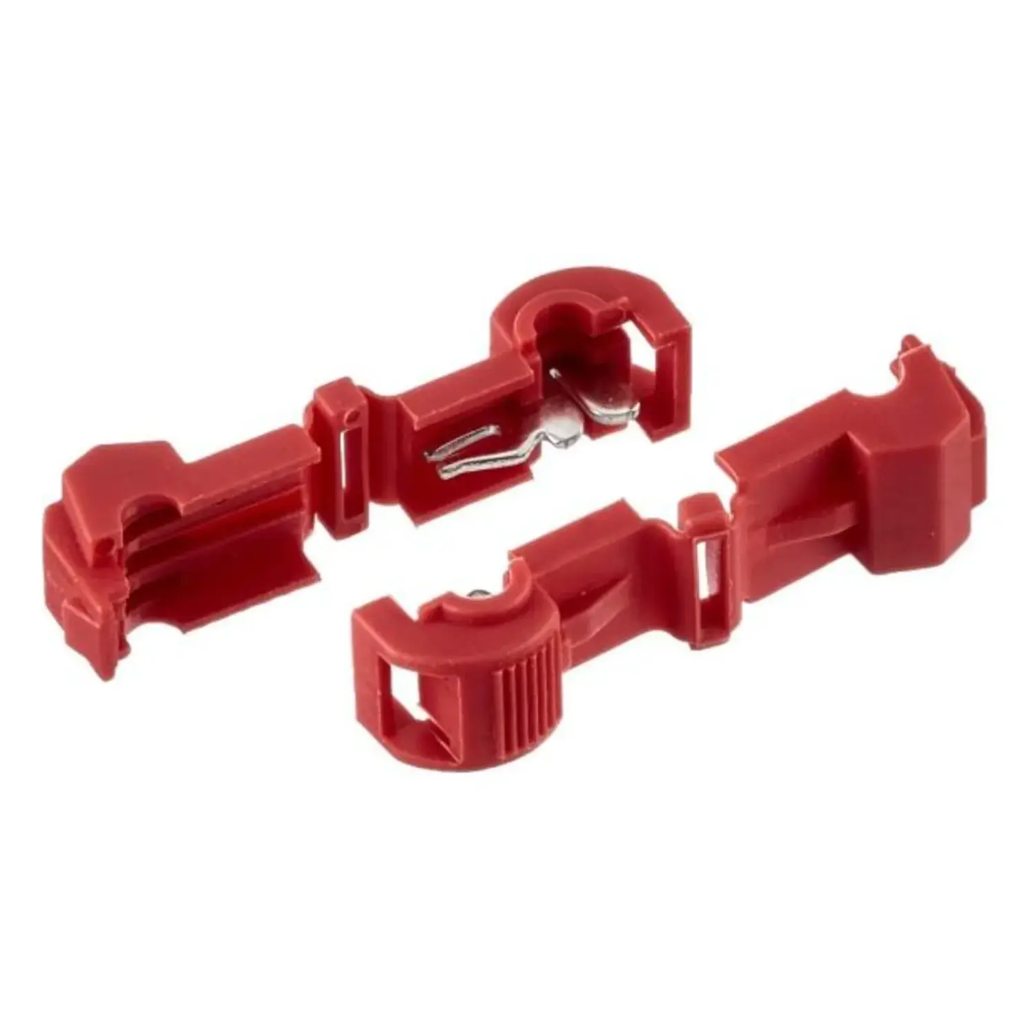 immagine del prodotto rubacorrente 0.5-2.5 mmq morsetto di collegamento per filo a T 100pz rosso