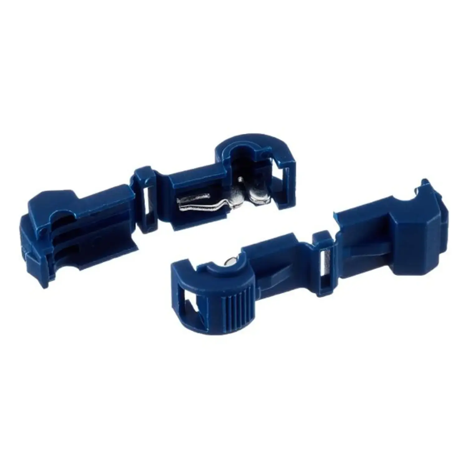 immagine del prodotto rubacorrente 0.5-2.5 mmq morsetto di collegamento per filo a T 100pz blu