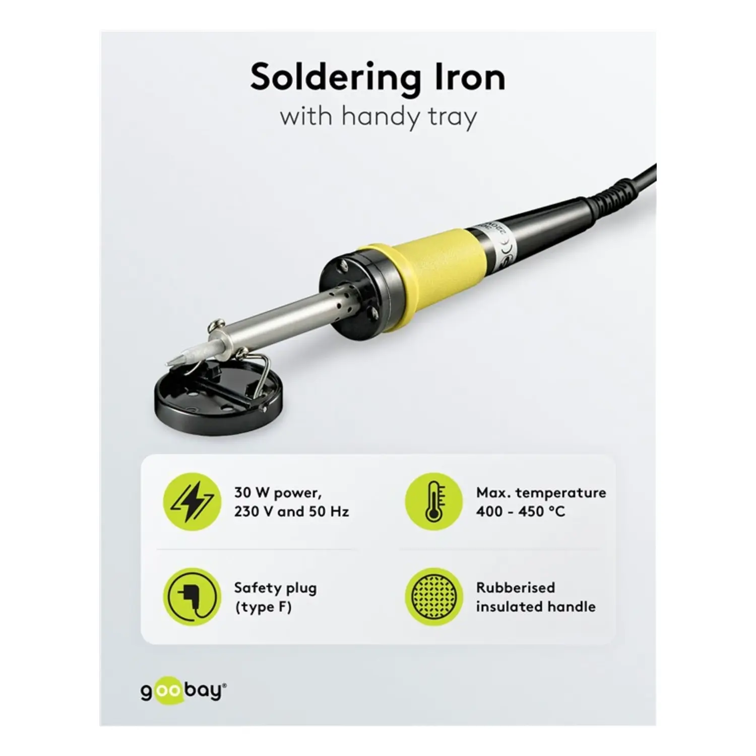 immagine Saldatore 30 Watt 230 Volt con punta di saldatura