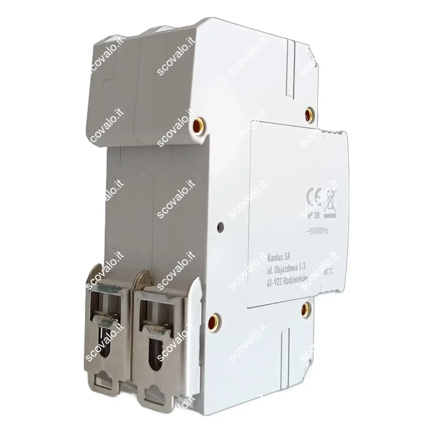 immagine scaricatore di sovratensione monofase 2 posti din T1+T2(B+C) 230 vac