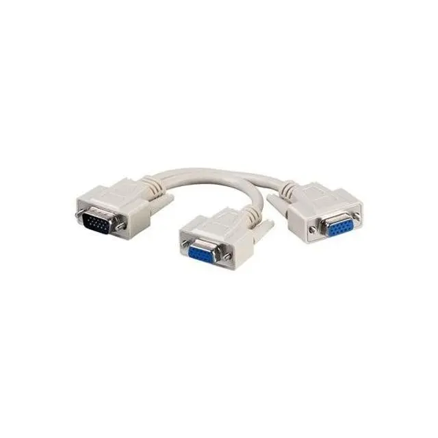 immagine sdoppiatore s-vga tripla per monitor grigio wnt 95138