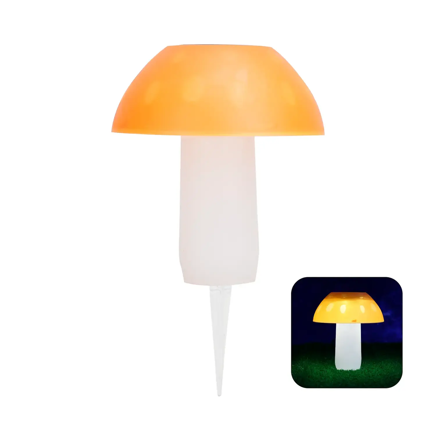 immagine del prodotto Segnapassi solare a fungo (grande) 2700K