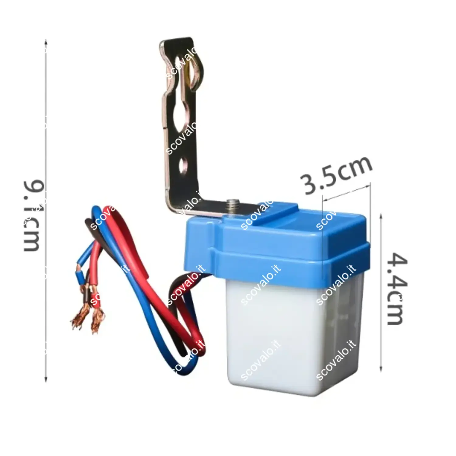 immagine sensore crepuscolare fotocellula per illuminazione mini interruttore 2pz