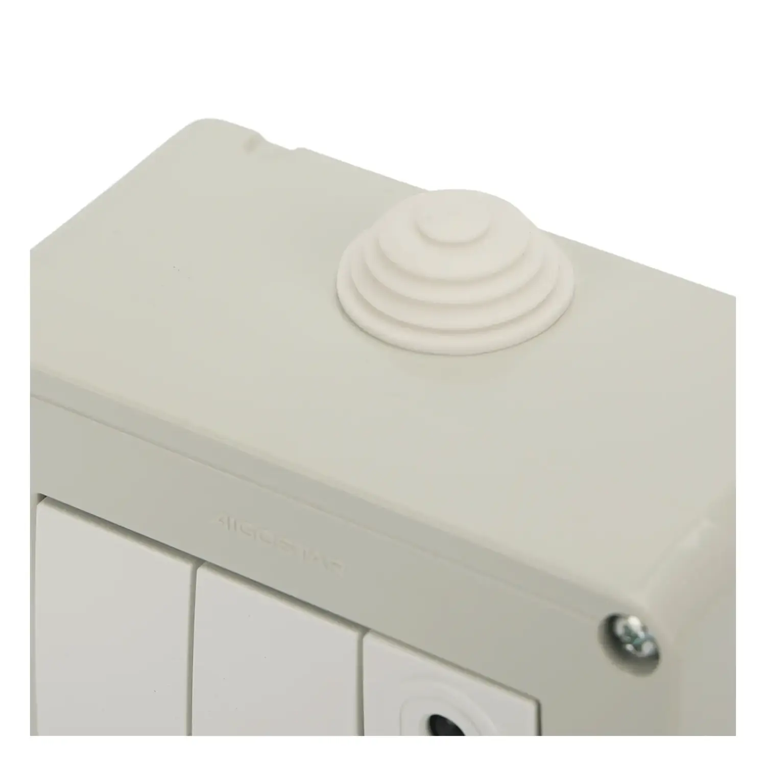 immagine cassetta 2 interruttori e presa compatibile vimar plana scatola