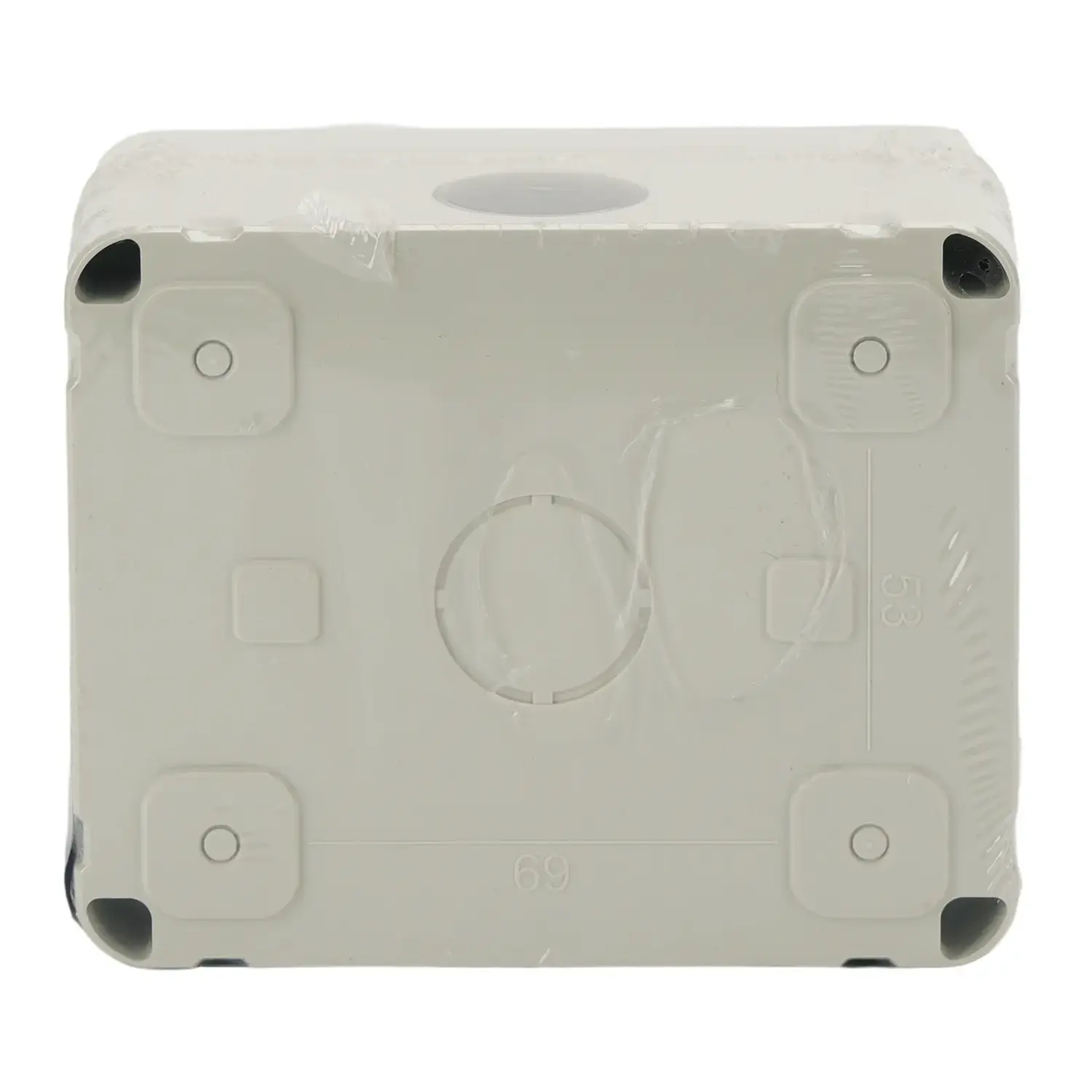 immagine cassetta 2 interruttori e presa compatibile vimar plana scatola