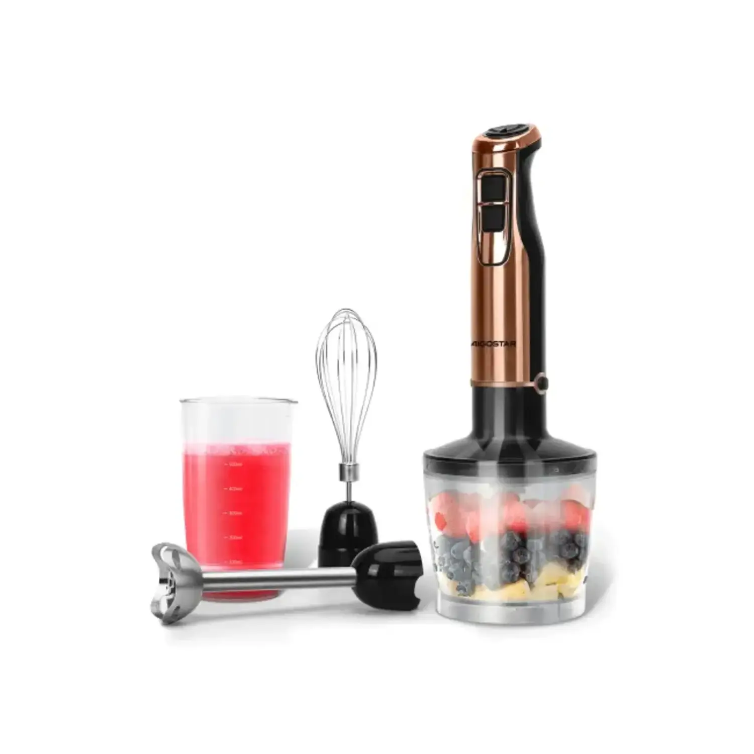 immagine set frullatore a immersione 230v 1000watt 600ml