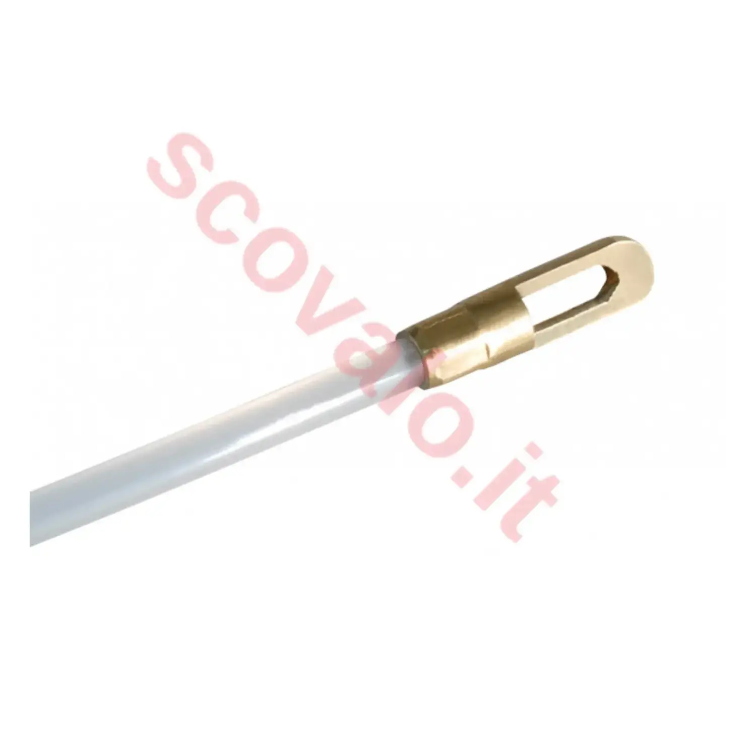 immagine sonda tirafilo elettrico passacavo tirafili nylon 0,4mm bianco 20 mt