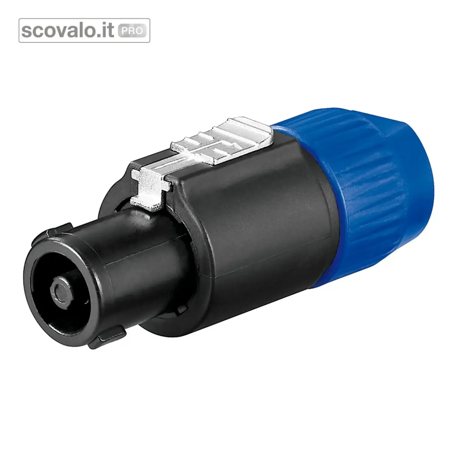 immagine del prodotto Connettore SpeakOn 4 Poli Maschio Avvitabile Spina Audio Corta 14.5mm