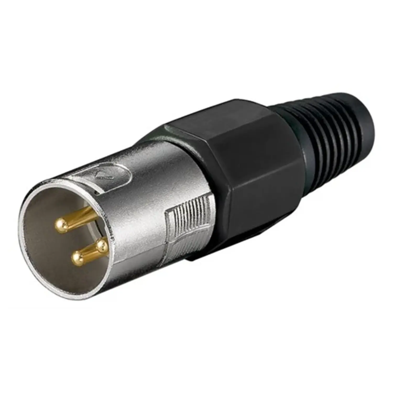 immagine del prodotto spina canon microfono 3 poli contatti professionale connettore xlr maschio