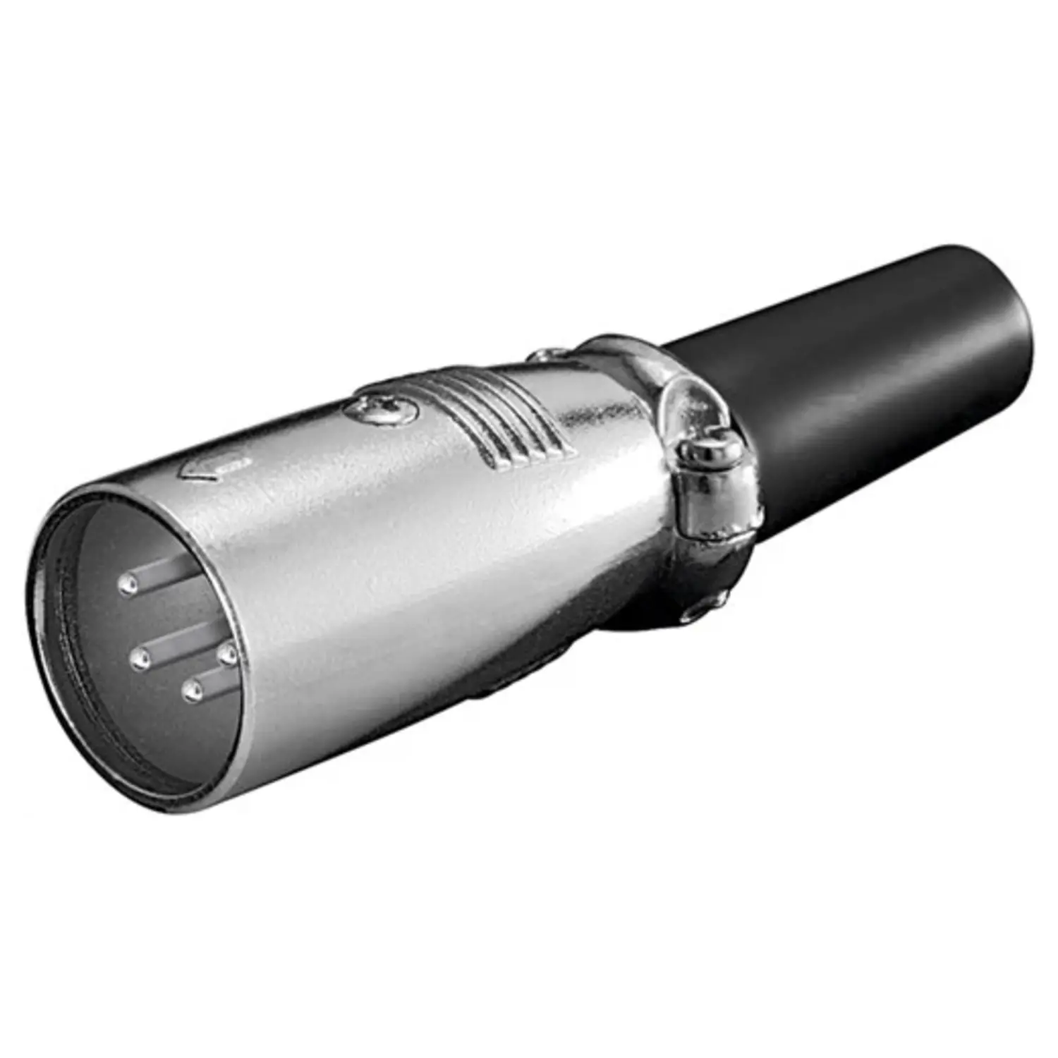 immagine del prodotto spina per microfono xlr canon 4 poli con guida cavo