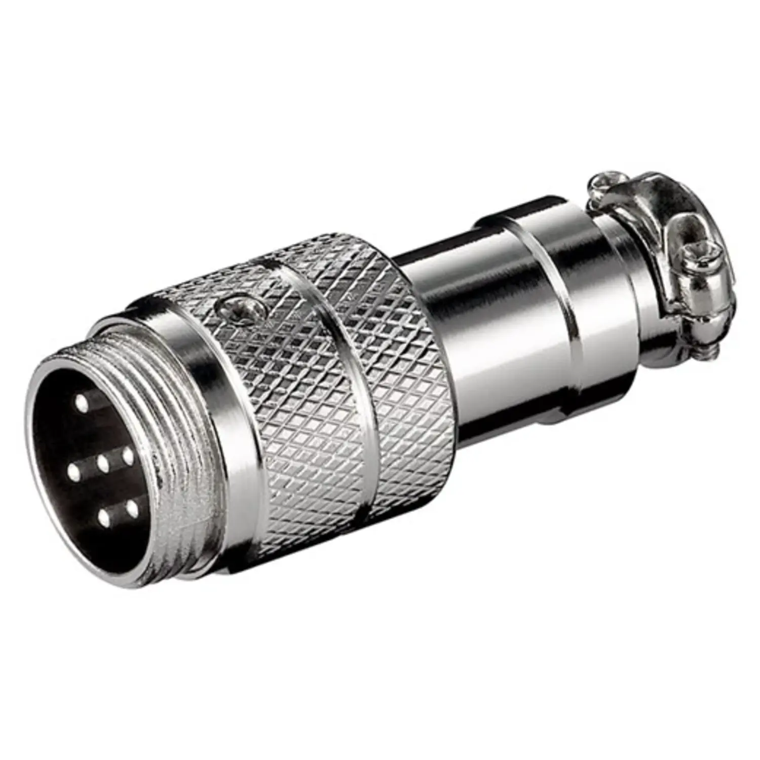 immagine del prodotto spina volante microfono 6 poli in metallo ad avvitare canon wnt 11682