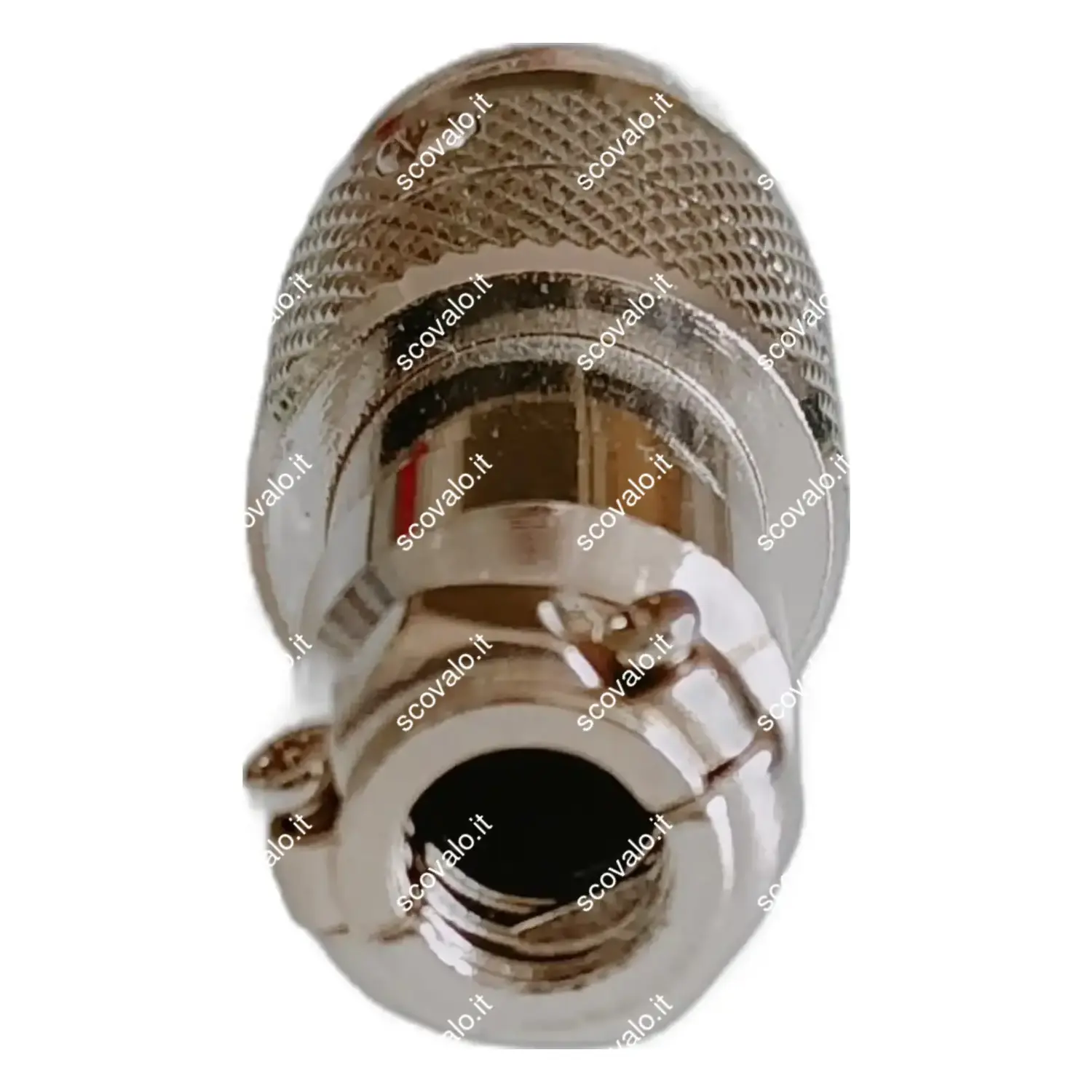 immagine spina volante xlr microfono 4 poli in metallo ad avvitare canon