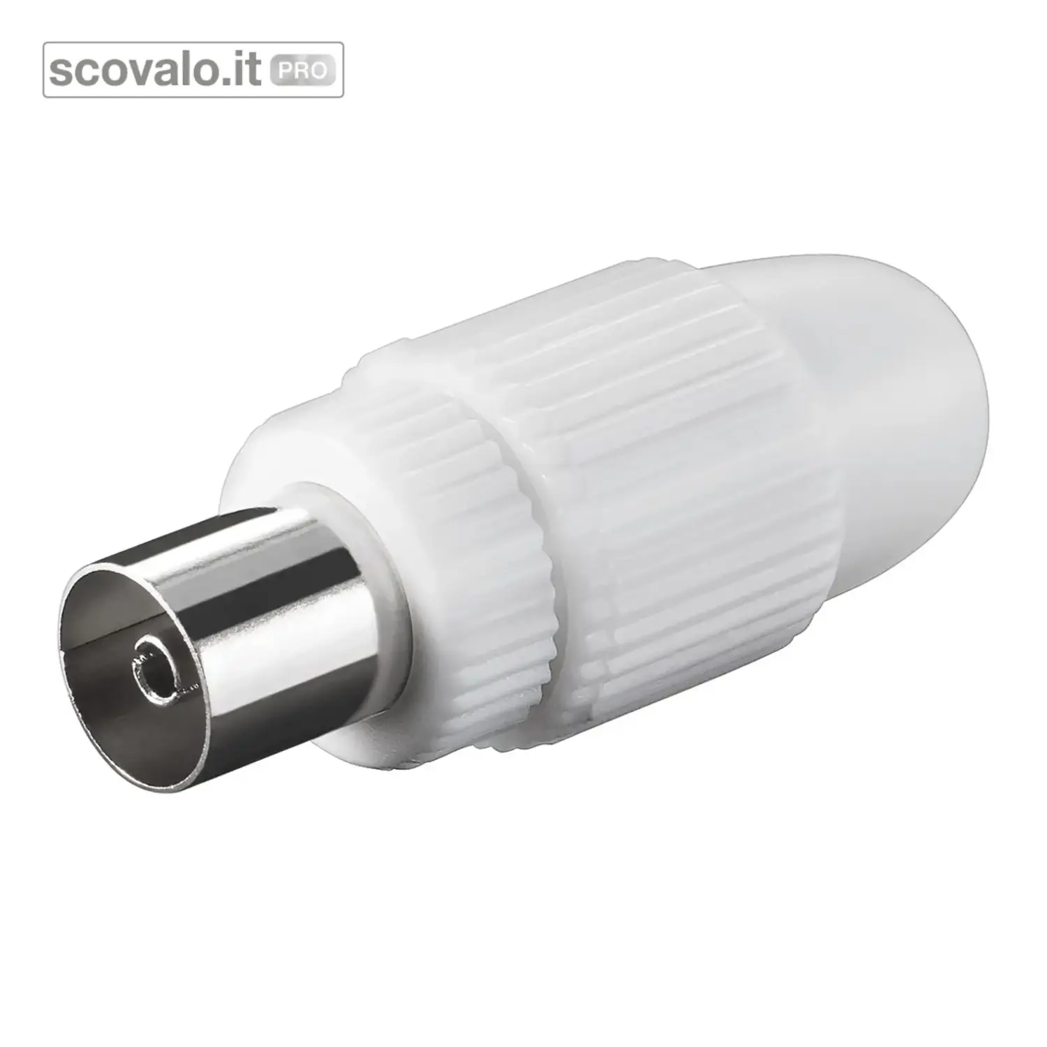 immagine del prodotto Connettore Antenna TV 9.5mm Femmina Avvitabile Digitale Terrestre