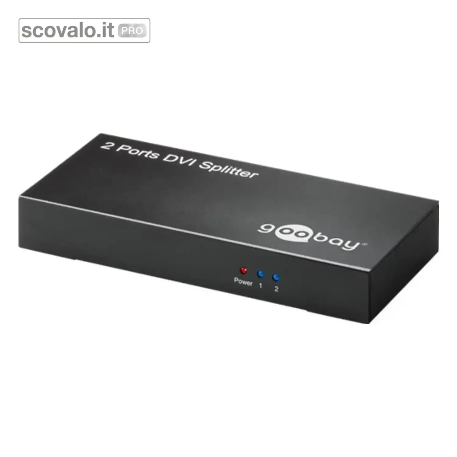 immagine del prodotto Splitter DVI 24+5 1 Ingresso 2 Uscite Segnale Audio e Video 220-240V