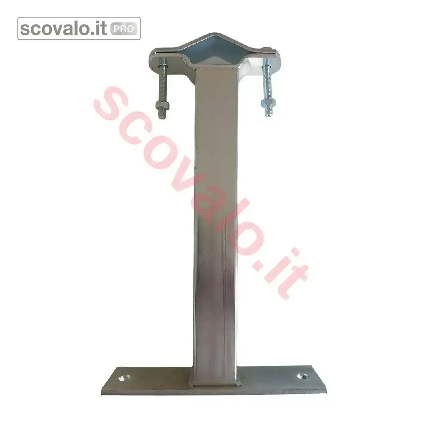 immagine del prodotto Staffa Zanca Antenna TV 30cm Metallo Zincato Fissaggio Palo 20-60mm