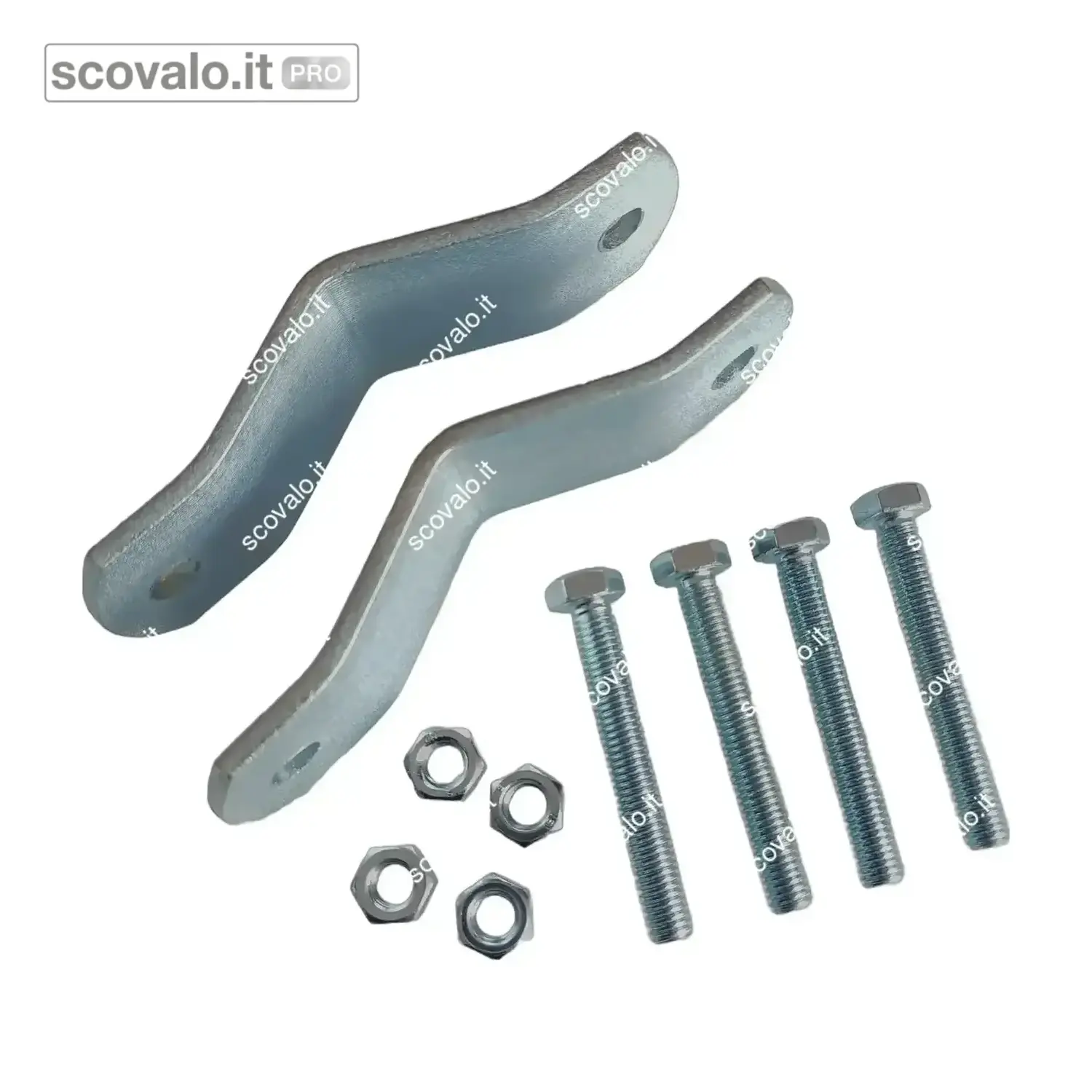 immagine del prodotto Staffa Attacco a Palo per Supporto Parabola 25-55mm Zinco 90/180°