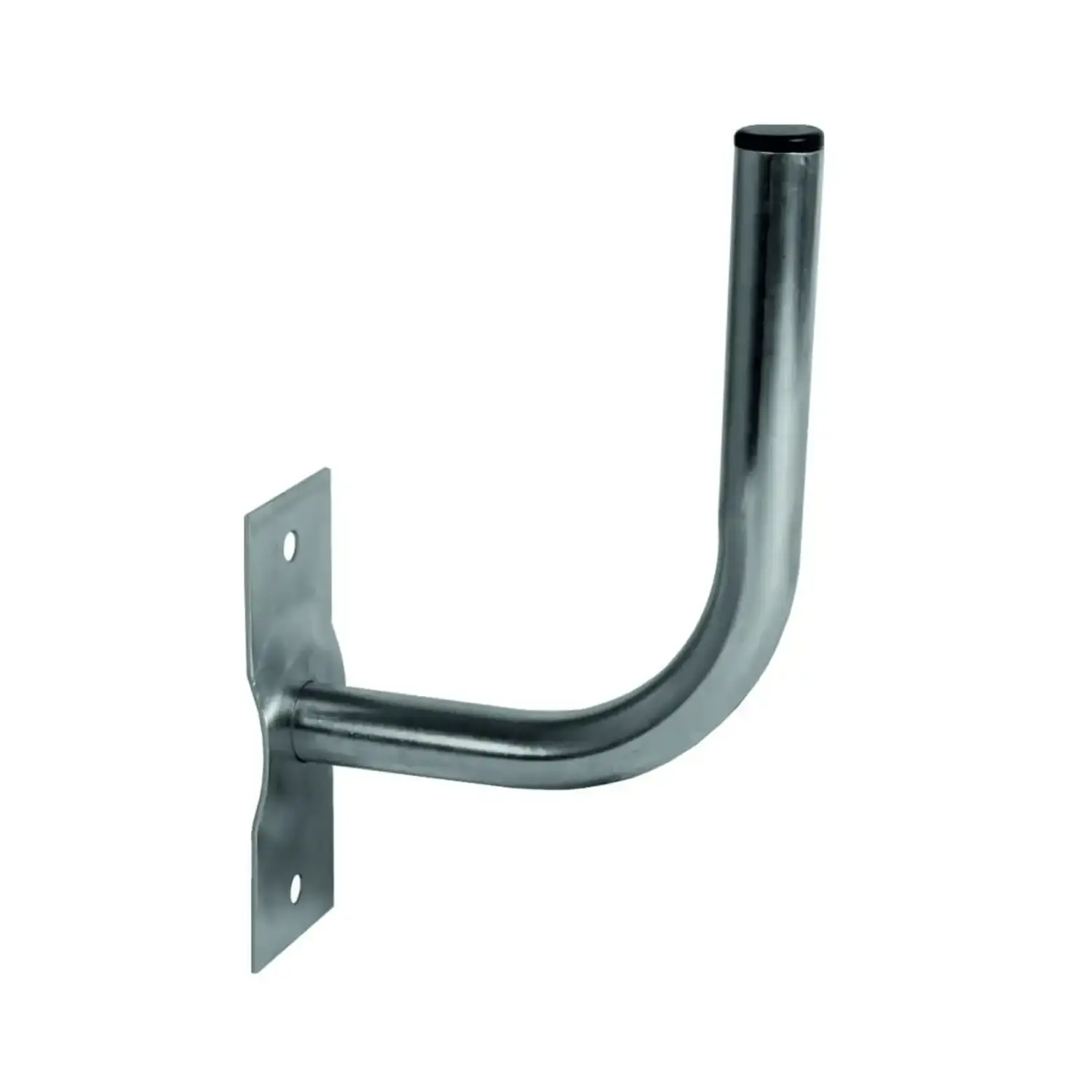 immagine staffa supporto parabola fissaggio antenna muro 90 gradi 15cm tubo 25mm