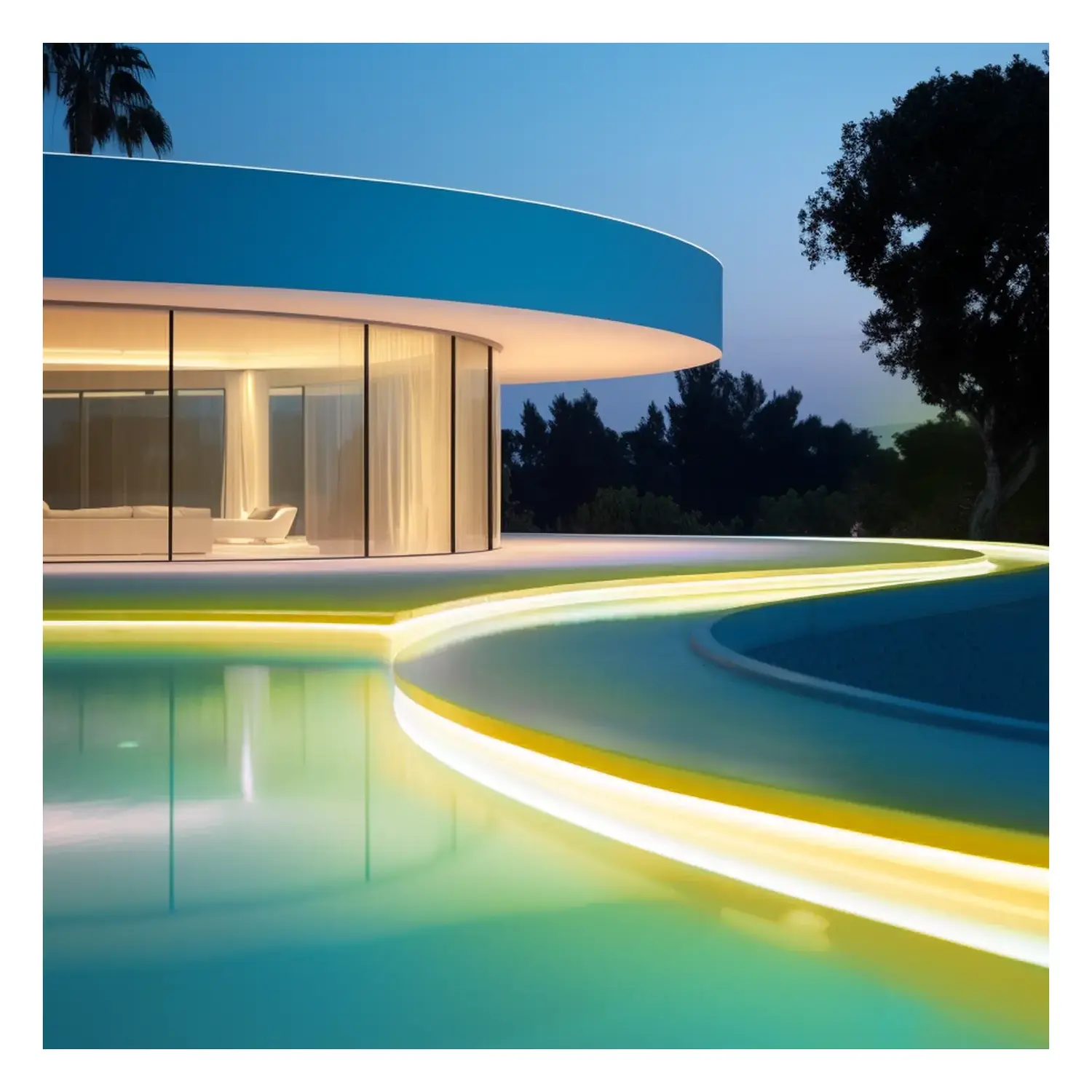 immagine Striscia LED solare 20m 2700K 200W