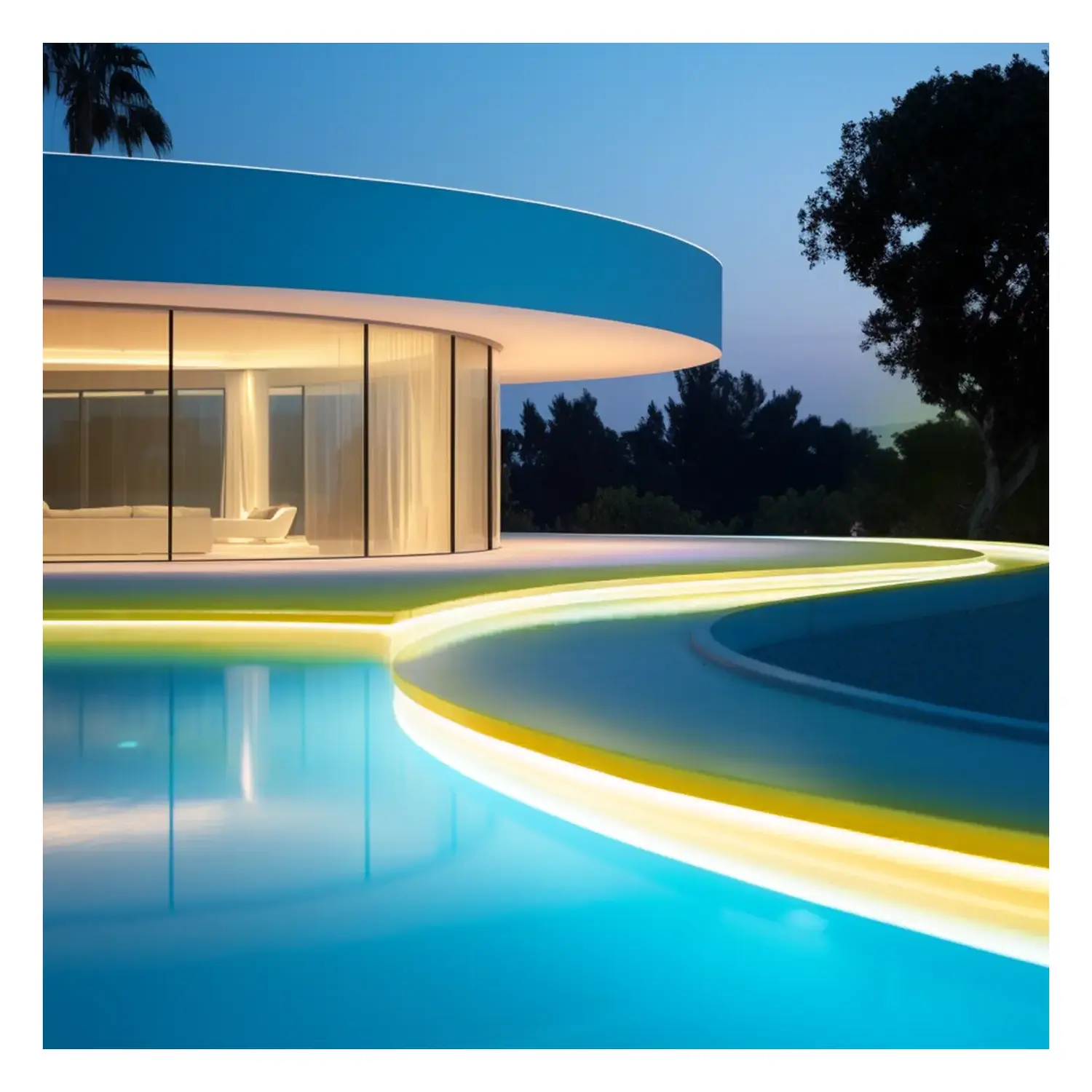 immagine Striscia LED solare 20m 6500K 200W