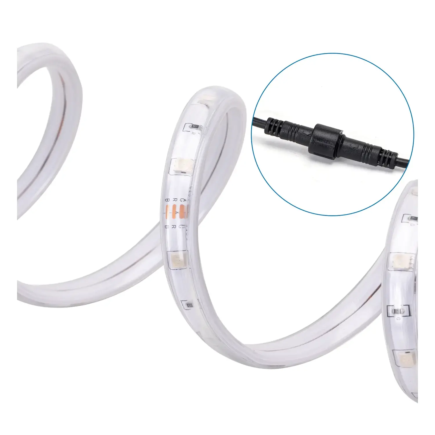 immagine Striscia LED solare 20m RGB 200W