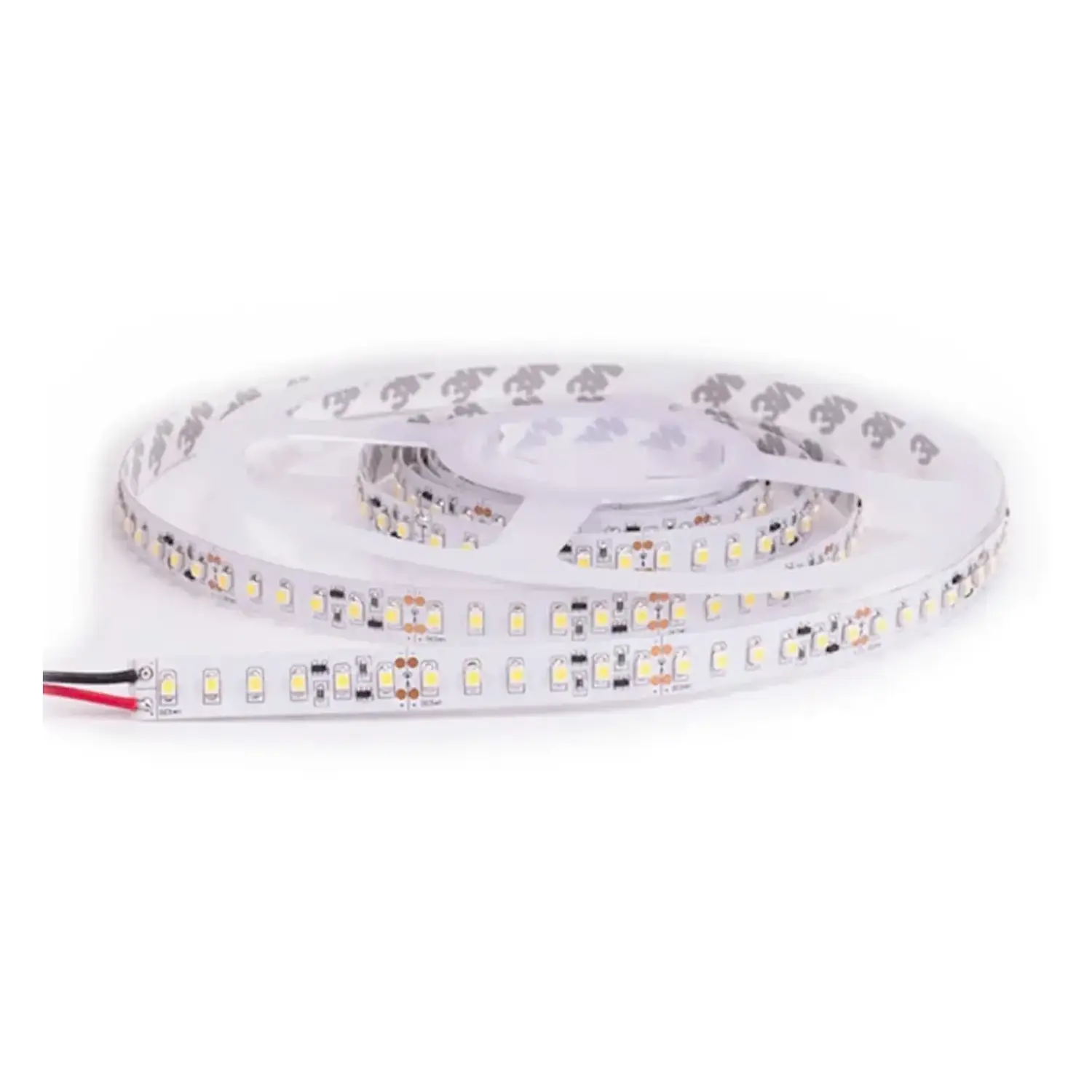 immagine striscia strip led ip20 7.2watt led smd 3528 bianco caldo 5 mt