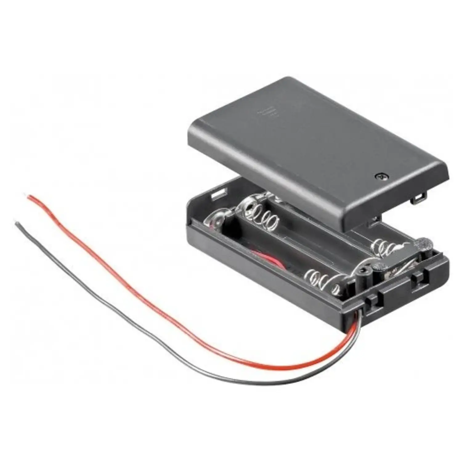 immagine del prodotto portabatterie per batterie 3 x mini stilo AAA box contenitore batteria
