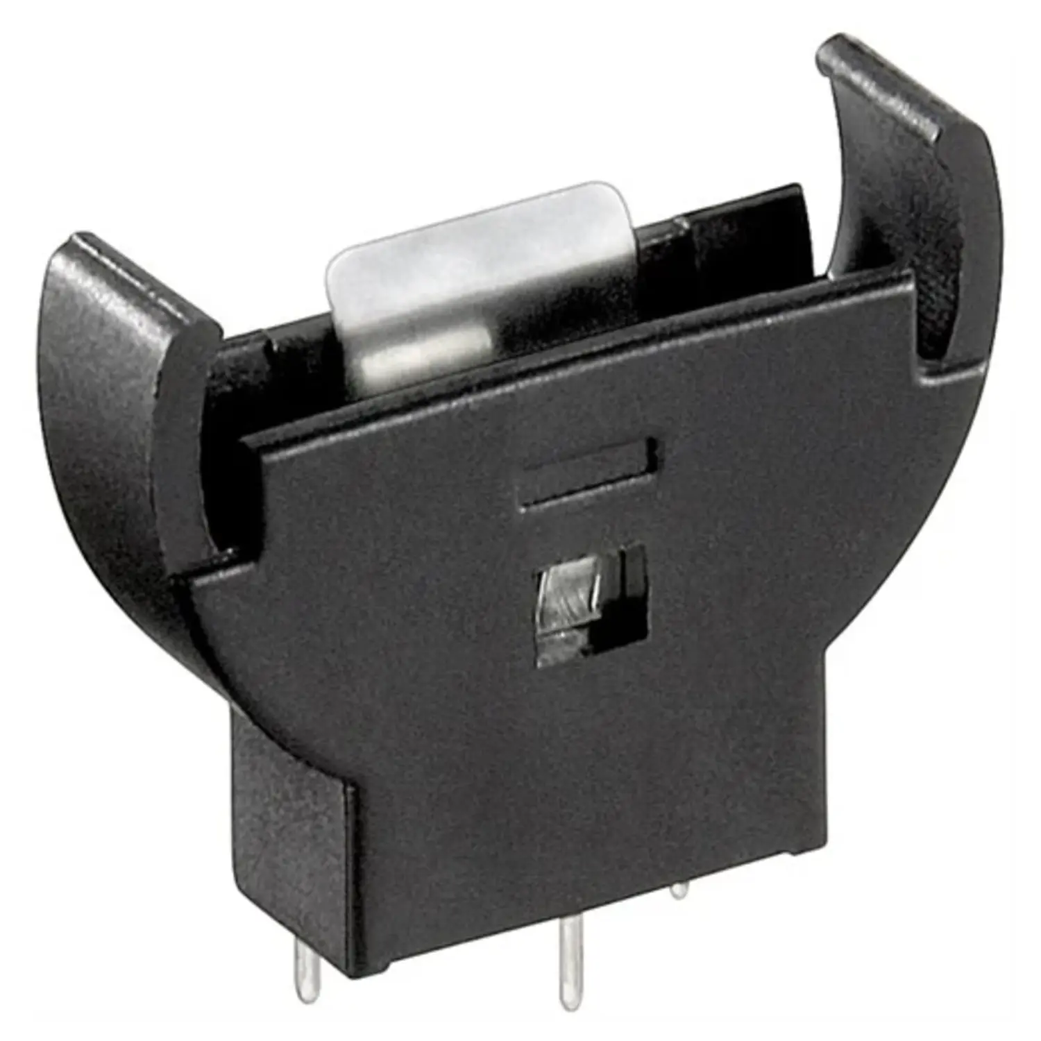 immagine del prodotto portabatteria  a bottone 20 mm pcb verticale (alzato) box contenitore batteria