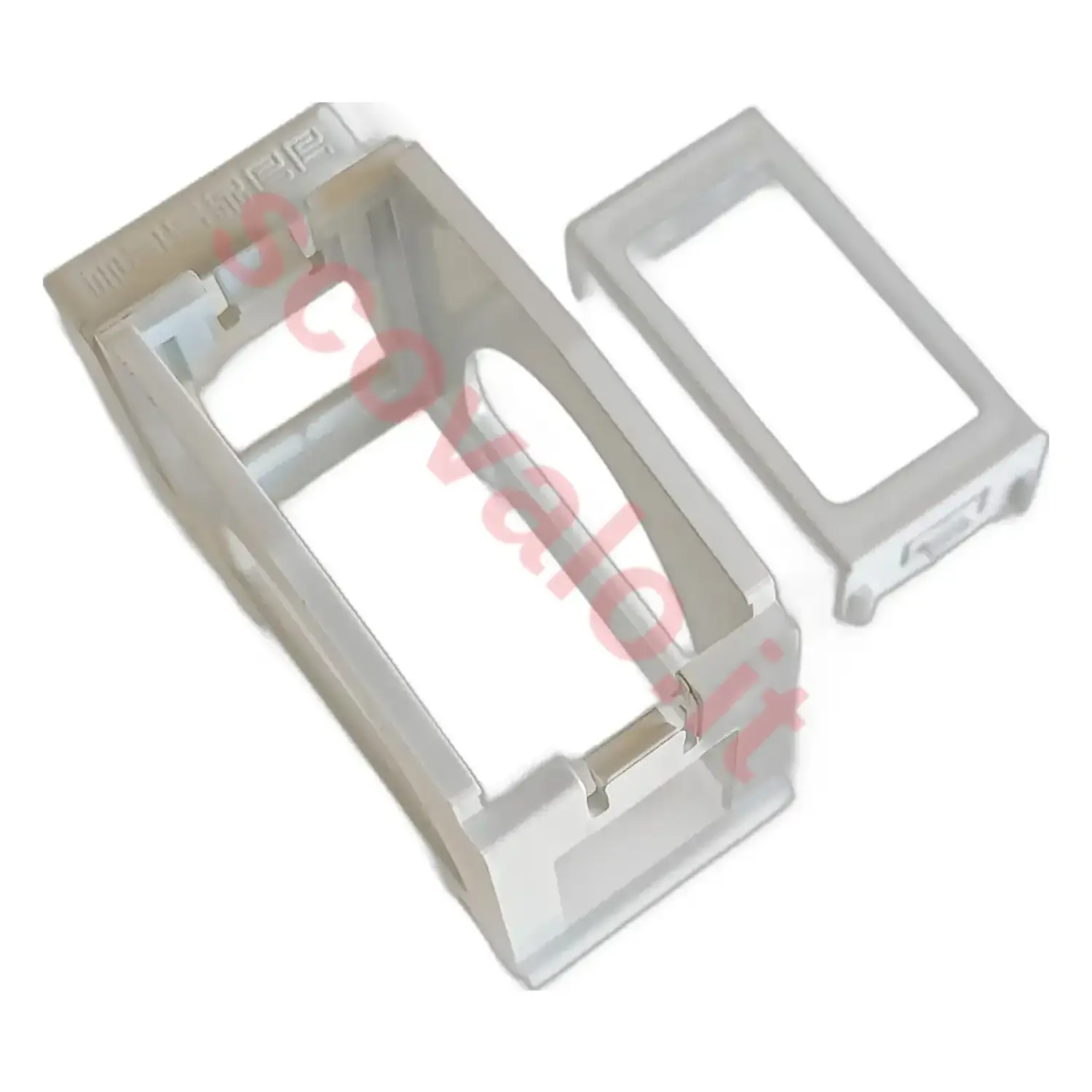 immagine supporto portafrutto da quadro barra din compatibile magic 1 modulo