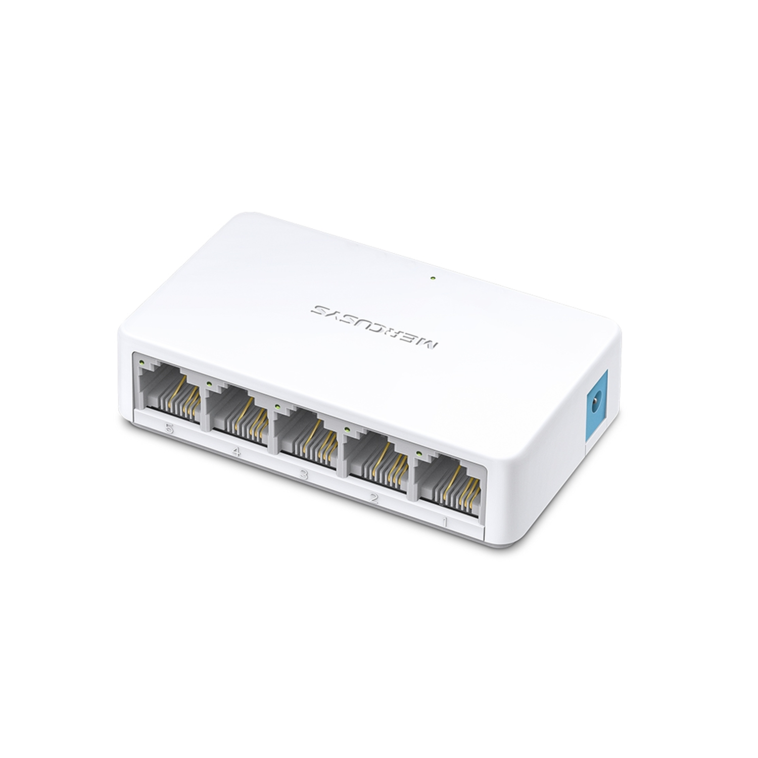 immagine switch di rete rj45 lan ethernet 10-100mbps versione mini 4 porte