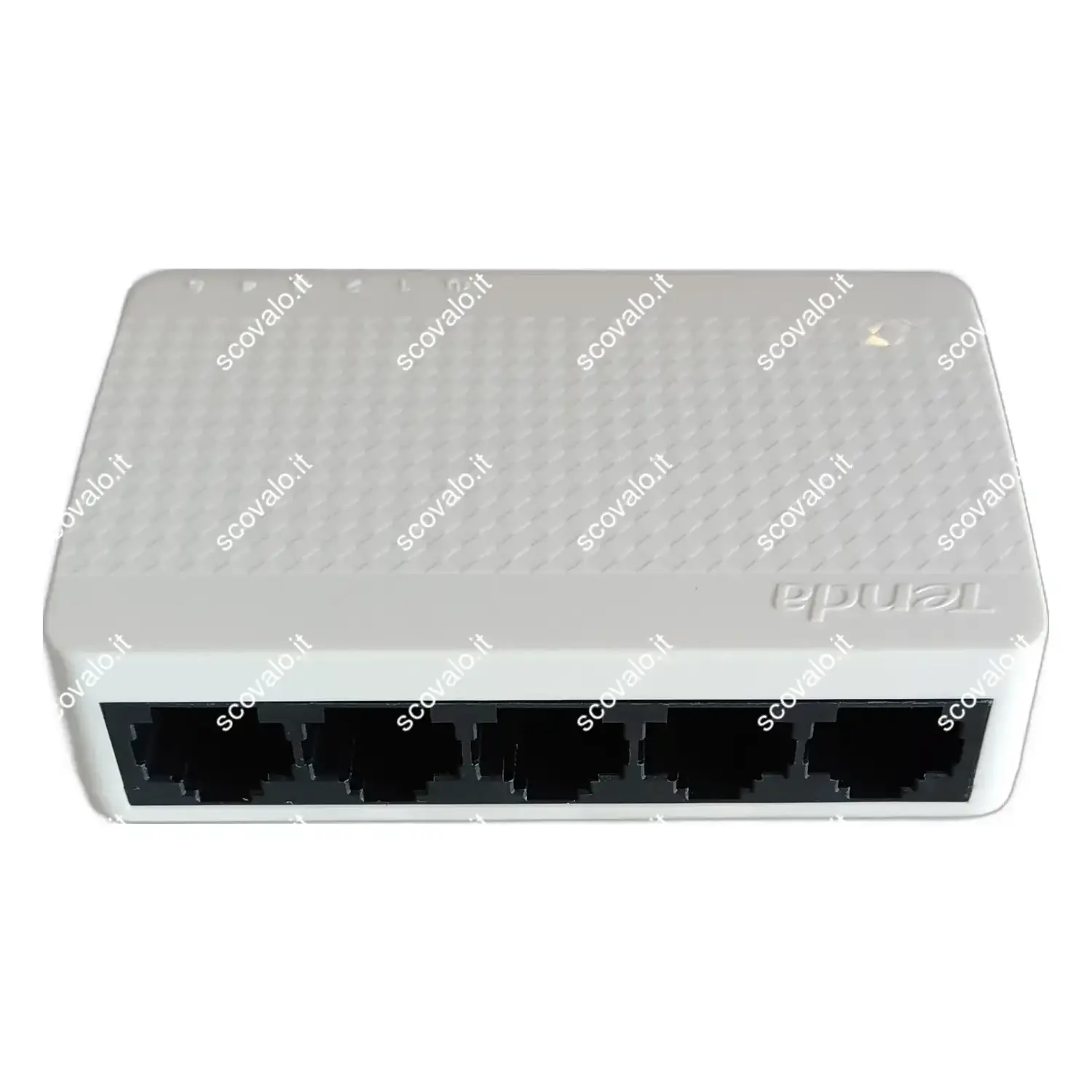 immagine switch di rete rj45 lan ethernet 10-100mbps versione mini eco 4 porte