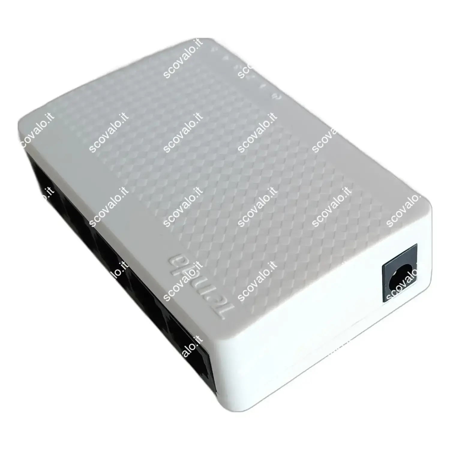 immagine switch di rete rj45 lan ethernet 10-100mbps versione mini eco 4 porte