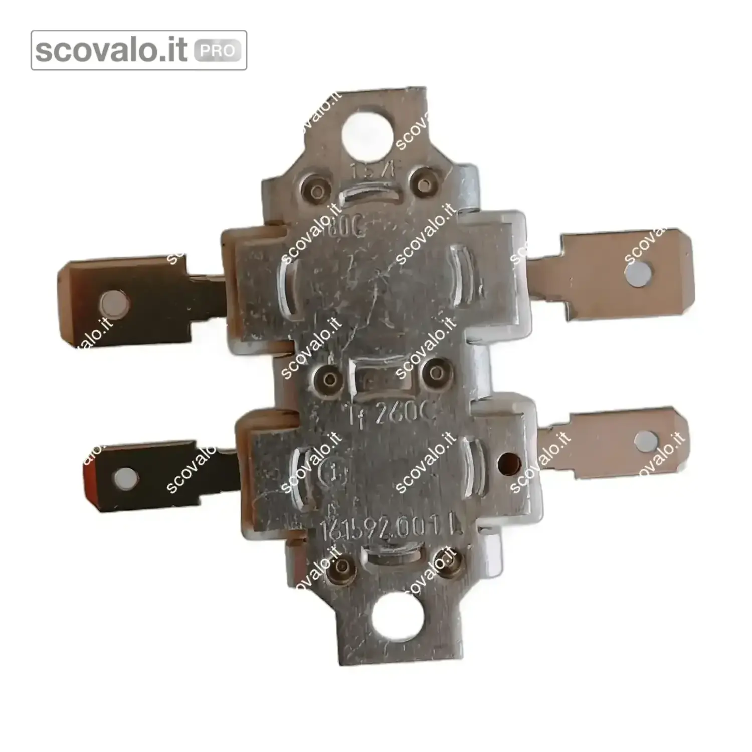 immagine del prodotto Termostato 180°C NA con Termofusibile 260°C per Ferro da Stiro 31mm