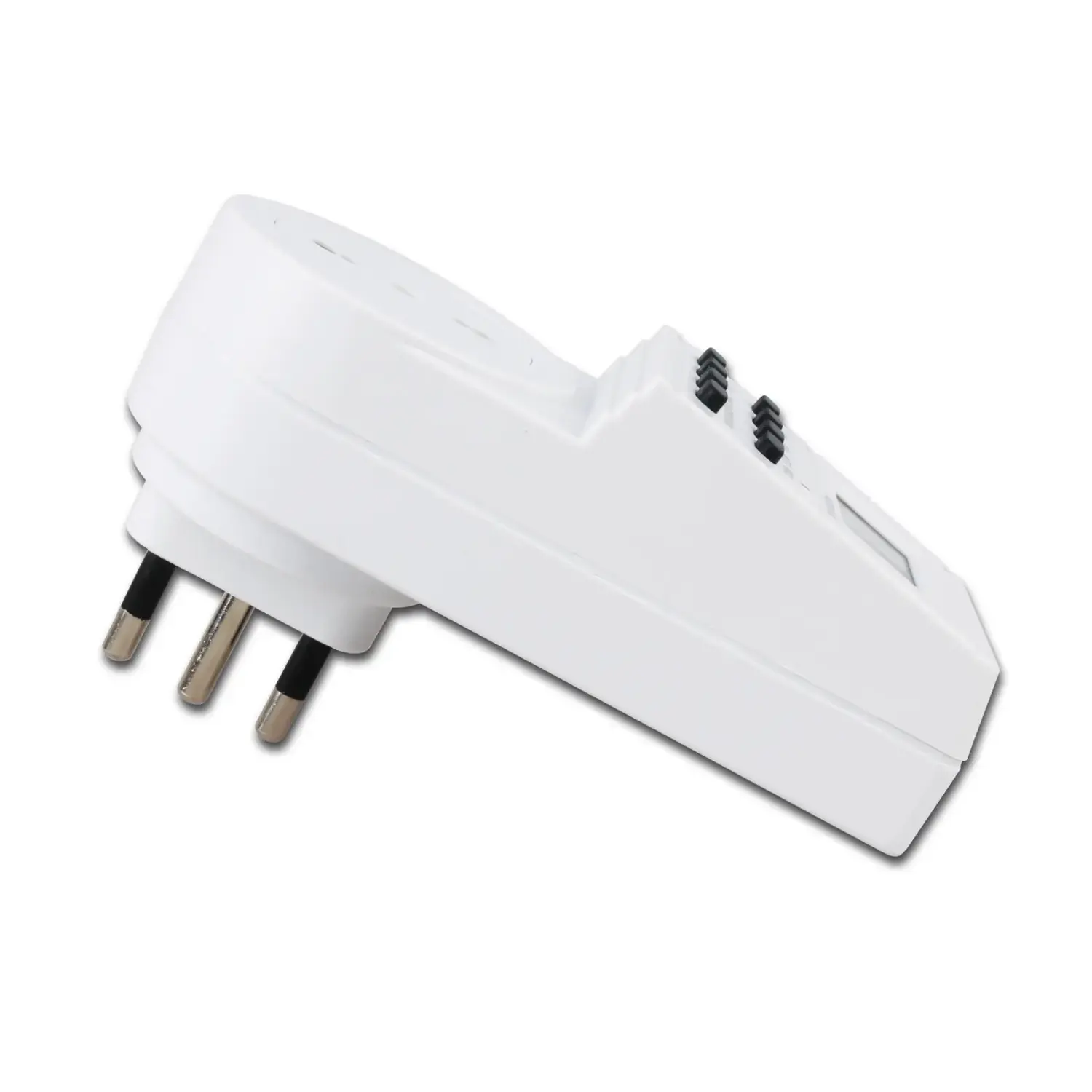 immagine timer orologio digitale spina presa schuko 16A display luci temporizzate