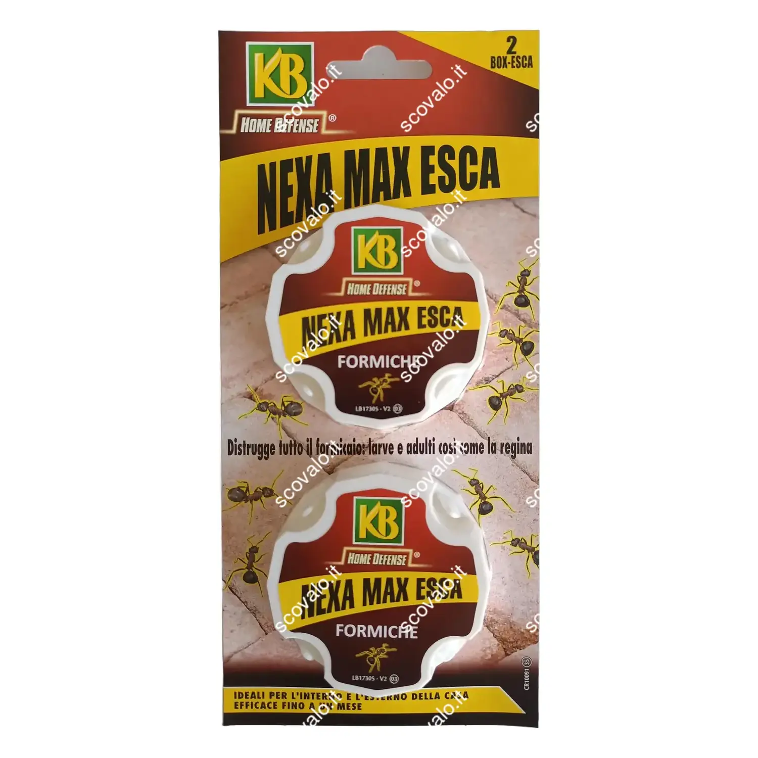 immagine Trappola Formiche Nexa Max KB Spinosad 10g 2 Pezzi Esca Gel Rapida