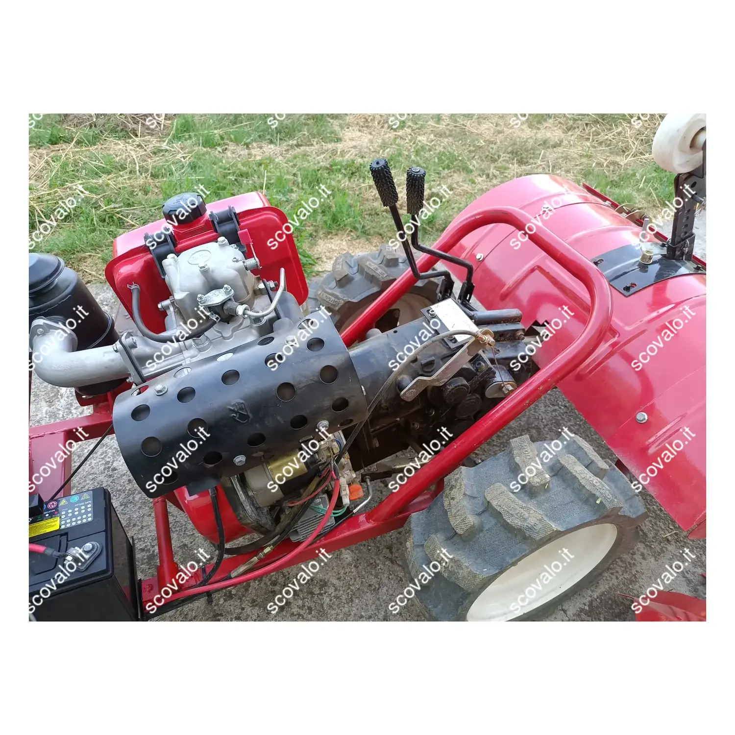 immagine Trattorino Motocoltivatore 9.4 CV Diesel 6.9 kW Fresa 90cm Avv.Elettrico Usato